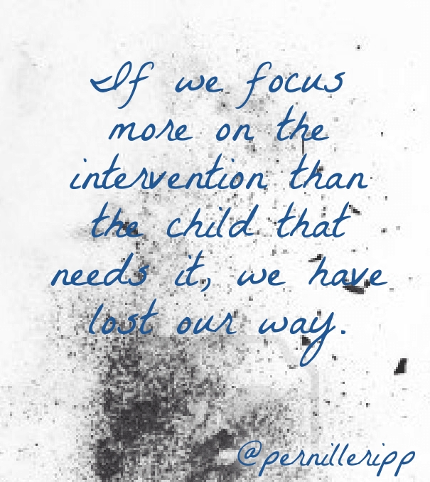 When We Harm Rather than Help - Some Thoughts on Reading Interventions